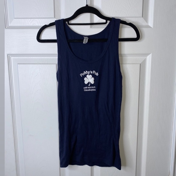 Original Paddy's Pub Blue Tank Top From It’s Always Sunny In Philadelphia - M - Picture 3 of 5